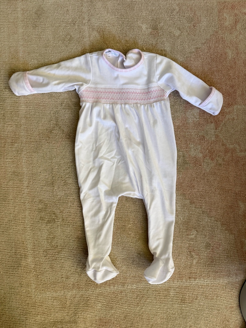 Magnolia Baby 3 Month Smocked Footie